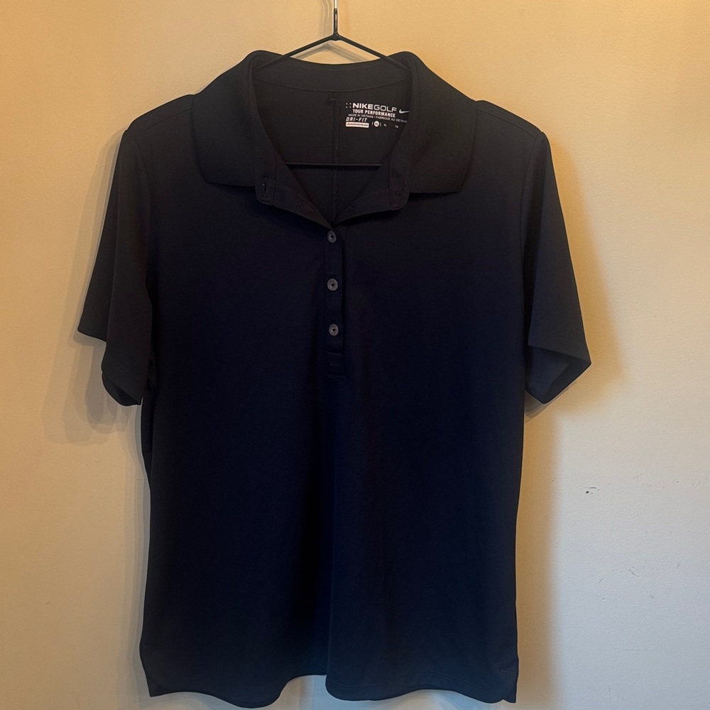 Nike Women's Black Polo